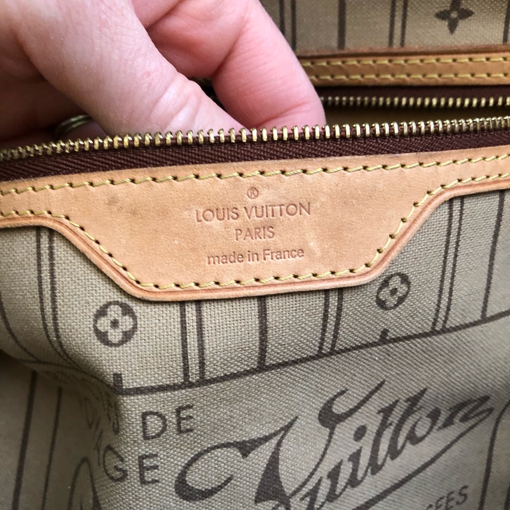 Authentic Louis Vuitton neverfull mm - Picture 4 of 12